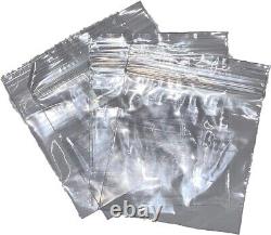 Grip Seal Bags Clear Plastic Polythene Resealable Grip Press Seal ALL SIZES