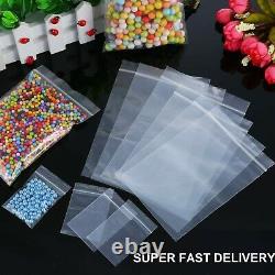 Grip Seal Bags Clear Plastic Resealable Press Poly Super Fast Delivery