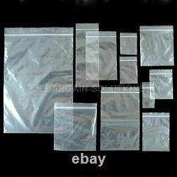 Grip Seal Bags Clear Poly Bags Plastic Packaging Jewellery Food Stoarge