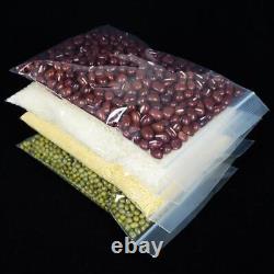 Grip Seal Bags Clear Self Resealable Plastic Zip Lock 8 x 11 Storage Bags