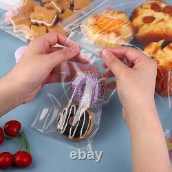 Grip Seal Bags Heavy Duty Clear Poly Plastic Resealable Zip Baggies 5000Pcs