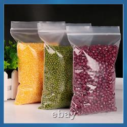 Grip Seal Bags / Plastic Zip Lock Bags Resealable Clear Polythene Bags ALL SIZES