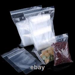 Grip Seal Bags Poly Baggies Heavy Duty Many Sizes