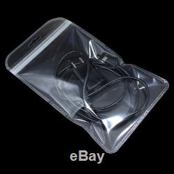 Grip Seal Bags Resealable Retail Poly Plastic Clear Zip Lock Pouch Hang Hole