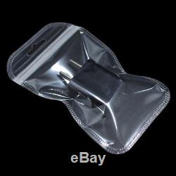 Grip Seal Bags Resealable Retail Poly Plastic Clear Zip Lock Pouch Hang Hole