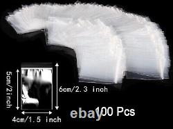 Grip Seal Bags Self Resealable Clear Polythene Poly Plastic Zip Lock Baggies