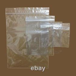 Grip Seal Bags Self Resealable Mini Grip Poly Plastic Clear Zip Lock All Sizes