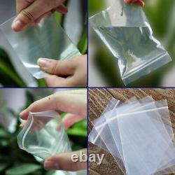 Grip Seal Bags Self Resealable Mini Grip Poly Plastic Clear Zip LockZIP