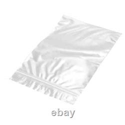 Grip Seal Bags Self Resealable Poly Plastic Clear Zip Lock 4x5.5 (102x140mm)