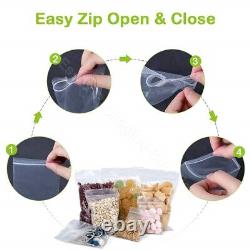 Grip Seal Bags WRITABLE Multiple Sizes Zip Lock Secure Poly