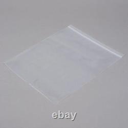 Grip Seal Bags Zip Lock Clear Self Resealable Plastic 5 x 7.5 Storage BagX5000