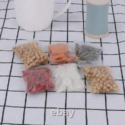 Grip Seal Bags Zip Lock Plain Clear Resealable Poly Bags Food Safe Reusable