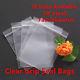 Grip Seal Clear Self Resealable Polythene Zip Lock Poly Plastic Bags 18 Sizes
