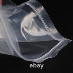 Grip Seal Plastic Clear Resealable Baggies