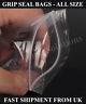 Grip Seal Resealable Clear Plastic Bag All Sizes In Inches One Of Best Quality