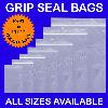 Grip Seal Resealable Clear Poly Plastic Bags Sizes In Inches Cheapest Quick Del