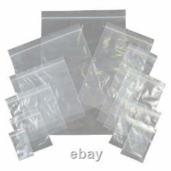 Grip Seal Resealable Plastic Bags Various Sizes Low Prices