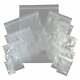 Grip Seal Resealable Plastic Bags Various Sizes Zip Lock Bags -low Prices