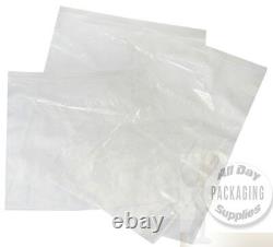 Grip Seal Self Resealable Bags Small Large Sizes/all Qtys Plain Clear