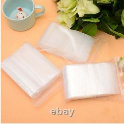 Grip Seal Self Resealable Poly Bags Plastic Clear Bag Various Size