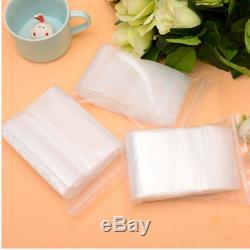 Grip Seal Self Resealable Poly Bags Plastic Clear Zip Lock Bag Various Size