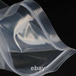 Grip Self Seal Plastic Clear Bags PG16 13 x 18 Re-sealable Polythene Zip Bag