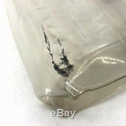 HERMES Kelly clear bag plastic transparent N593