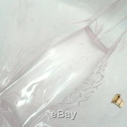 HERMES vinyl Kelly hand plastic clear transparent skeleton bracket 4080001 24