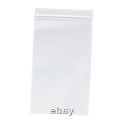 Heavy Duty Plastic Reclosable Zipper Bags, 4 Mil, 6 x 10 (Pack of 500)