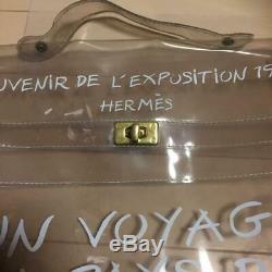 Hermes plastic clear bag P3268