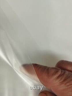 Jumbo, heavy duty clear plastic bags. 80 x 36 x 500g