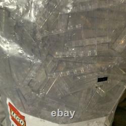 LEGO BULK LOT OF TRANS CLEAR WALL WINDOW PANELS 1X6X5 Or 1X6X6 Full Bag Unopen