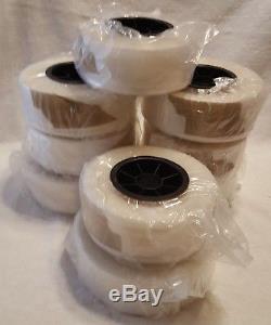 LOT of 9 ROLLS 2 Clear Poly Tubing Tube Plastic Poly Bags on Roll Case 5mm C19