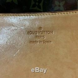 LOUIS VUITTON LV Monogram Cabas Ambre Vinyl Clear Plastic MM Tote Shoulder Bag