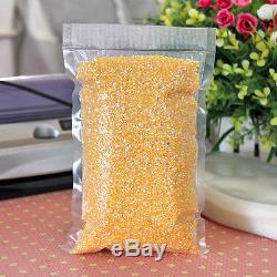 Lines Nylon Plastic Vacuum Packaging Bags Clear Open Top Food Storage Pouches