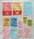 Lot 12 Sanrio Japan Hello Kitty Mixed Clear Ziplock Bags Storage Reusable Seal