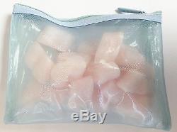 Lot of 250 Mesh / Plastic Lined Bags Blue (Small)