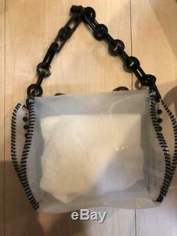 Mame Krogouchi Japan Clear Rare Plastic Shoulder Chain Bag Vinyl Chloride F/s