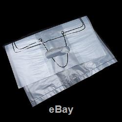 Matte Clear Plastic Bags with Handle Bakery Boutique Clothes Packaging Pouches