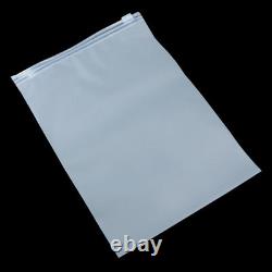 Matte Clear Plastic Packaging Bag Zipper Frosted Reclosable Pouch For Underwear