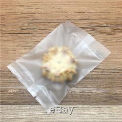 Matte Clear Plastic Packaging Bags Biscuit Candy Snack Nuts Bakery Packing Pouch