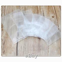 Matte Clear Plastic Pouches Heat Seal Vacuum Bags Food Storage Packaging