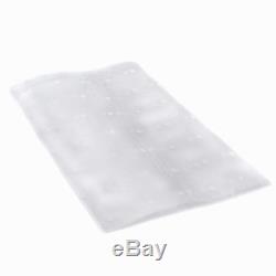 Matte Clear Printed Flat Open Top Poly Plastic Bags Nuts Cookie Vacuumed Bags