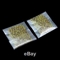 Matte Clear Self Adhesive Plastic Packaging Bag for Candy Biscuit Cookies Pack