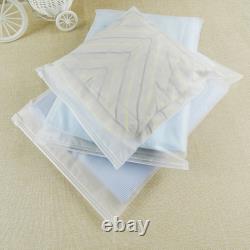 Matte Clear for Zip Clothes Self Seal Lock Plastic Bag Travel Storage Packaging