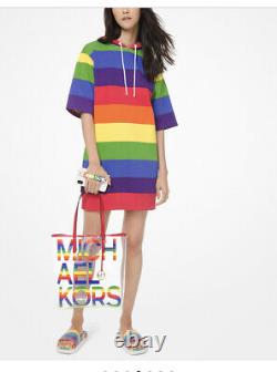 Michael Kors Large North South Transparent Tote Bag Rainbow One Of Kind