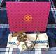 New Tory Burch Miller Clear Printed Phone Crossbody With Dust Bag And Gift Box