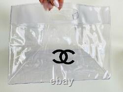 New Chanel Translucent Clear Pvc Plastic Beach Pool Bag