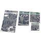 New Grip Seal Clear Bags Baggy Self Resealable Polythene Plastic Bag All Sizes