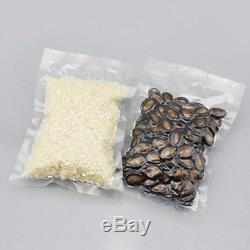 Nylon Heat Seal Plastic Packaging Bag Food Beans Nut Storage Clear Vacuum Pouch